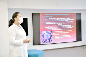 Лекция для учащихся школы КАУ на тему: «Защити себя от туберкулёза»
